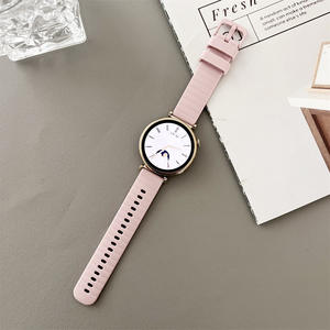 Cinturino in Silicone con Charm 18 20 22mm, Fibbia a Perno, Motivo Ondulato per Smartwatch <span class=keywords><strong>Samsung</strong></span> - Product Image 6