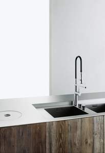 خزائن المطبخ جاهزة لتجميع خزانة مطبخ على شكل حرف U خزائن مطبخ جزيرة عالية اللمعان - Product Image 6