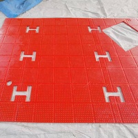 Tapis de sol sur mesure pour plateforme, en polyuréthane anti-corrosion, avec clous en acier, haute performance antidérapante pour l'industrie pétrolière et la découpe d'hydrocarbures