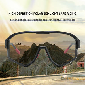 新款跨境运动太阳镜大框显瘦户外骑行防风太阳镜彩色防护眼镜 - Product Image 5