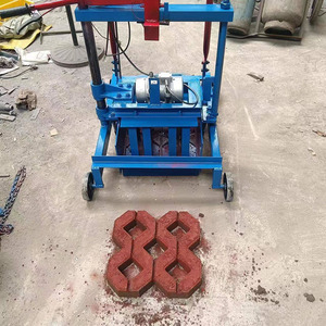 YIPU2-45 Khóa liên động Khối Máy làm đầy đủ thiết lập rỗng xi măng gạch Maker với động cơ cốt lõi và PLC thành phần từ Trung Quốc - Product Image 3