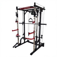 Machine de musculation multifonction professionnelle : Smith, Power Cage, Bird Gantry, Squat – Équipement de fitness complet en métal durable
