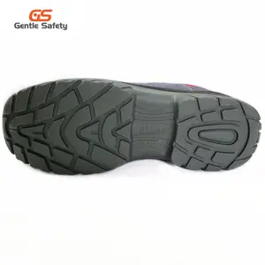 Thấp-cắt da lộn da an toàn Giày thép Toe thép Midsole PU duy nhất