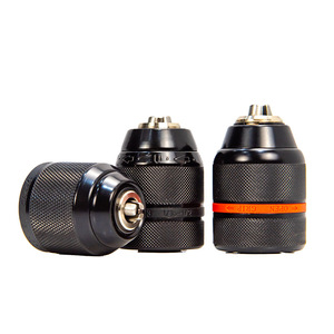 ZHCY Drill Chuck Keyless 3 Jaw Straight Shank Metal <b>Plastic</b> For Electric Drill Drilling Machine - Product Image 2