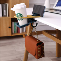 Nouveau meilleur vendeur Ningbo accessoires pour la maison boisson support de verre Clip tasse soucoupe pince Table bureau côté bouteille Soda café support de tasse