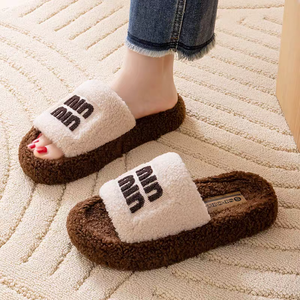 Diseño Coral Fleece Home Warm Women para zapatillas Características térmicas antideslizantes suaves para invierno Primavera Otoño - Product Image 5