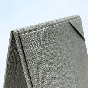 Tarjetas de Menú de Tela para Restaurantes, Soporte de Mesa A5 con 2 Vistas, Cubierta de Menú Tipo Tenda - Product Image 2