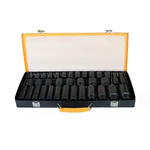 TOOLJOY 35pcs hardware Hand Tools Socket Tools Box nut setter For Set Mechanic Screwdriver Tool Set for Repairing