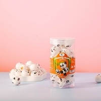 Bonbons Gélifiés Panda à la Fraise avec Remplissage - Bonbons Multicolores en Boîte - Bonbons Doux et Savoureux - Fournitures DAI LONG - Meilleure Qualité