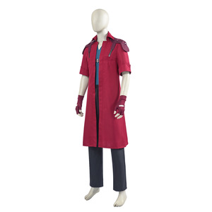 <span class=keywords><strong>Perruque</strong></span> de cosplay DMC 5 Dante, costumes uniformes, déguisement pour hommes adultes, longue veste coupe-vent, gants, tenues de jeu de rôle, costume d'Halloween, costume de carnaval - Product Image 2