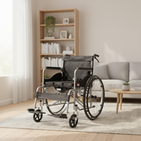 Vente directe d'usine, fauteuil roulant pliable portable INNORKOM, neuf, à pousser à la main, usage hospitalier, classe II, modèle INC-W024-1, garantie 3 ans