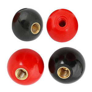 ลูกบิดกลมเบเคอไลต์มีลูกด้ายหลากสี D25 D32ขนาดเส้นผ่าศูนย์กลางของ D40สีแดงสีเหลืองสีขาวสีดำ - Product Image 5