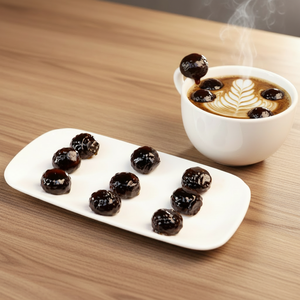 Caramelle Morbide Nere Senza Zucchero Seven Swings Coffee Burst, Confezione da 72g*24 Sacchetti - Product Image 4