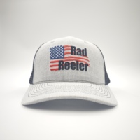 Gorra Trucker Snapback de Malla de Poliéster/Algodón con Diseño Espiga Estilo Hip Hop Y2K, Personalizable con Logotipo, Unisex para Adultos, Venta al por Mayor