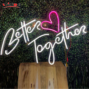 Drop Shipping Waterproof Ip68 Acrylic Flexible Rgb Custom <strong>Letrero</strong> Led Letters Light Sign Neon Flex 12v - Product Image 3