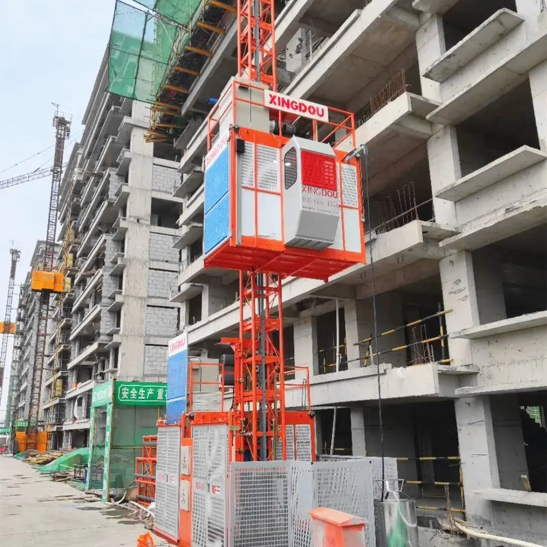 SC200/200 Building Elevator Construction Lifting Hoist