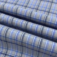 Fournisseur de tissu 60% polyester 40% fil de coton teint tissu de polyester à carreaux pour jupes chemise tissu d'uniforme scolaire
