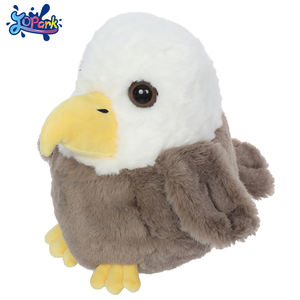 JOPARK 블랙 대머리 독수리 인형 Kawaii 슈퍼 소프트 봉제 인형 귀여운 박제 동물 봉제 장난감 아늑한 Juguetes 어린이 취침 선물 - Product Image 2