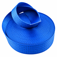 Sangles d'arrimage pour camions en polyester haute résistance 25mm 50mm 75mm, sangle en polyester 4 tonnes pour matériel de levage