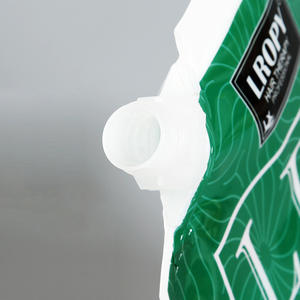 Machine de pose de fermetures éclair autoportante pour emballage de vente au détail, avec aspiration de liquide, sac recyclable gaufré pour poudre de lessive et exposition - Product Image 5