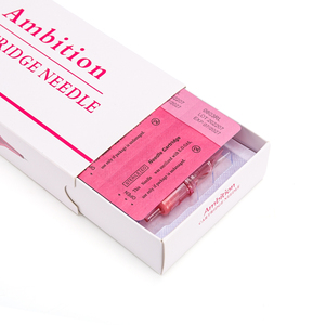 AMBITION Round Shader Magnum SMP y maquillaje semipermanente 1RL 3RL 5RL 7RL 9RL RM aguja de cartucho de tatuaje para delineador de cejas y labios - Product Image 2