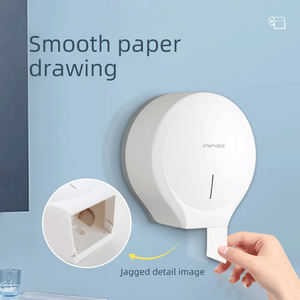 Hotel comercial pared colgante Jumbo inodoro rollo grande dispensador de papel tisú montado en la pared al por mayor E1008 - Product Image 3