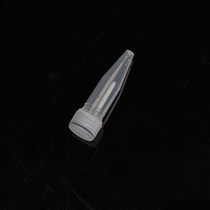 Feiyue Cryogenic <b>Tube</b> 1.5Ml <b>Plastic</b> Flat Bottom With Graduated Yellow Cap For Laboratory Use - Product Image 3
