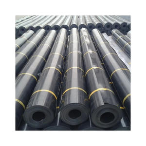 물고기 새우 게 양식 프로젝트 사용자 정의 8m 폭 10m 두께 0.9mm 1.3mm 2.0mm 연못 라이너 HDPE Geomembrane - Product Image 6