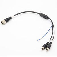 Buchse zu Buchse Rückfahr kamera Adapter kabel S Video Mini Din 6 Pin Audio Video für Autos