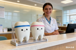 Juguete de Dientes con Forma de Dibujo Animado y Logotipo Personalizado, Juguete Antiestrés de Subida Lenta, Promocional para Consultorio Dental - Product Image 2
