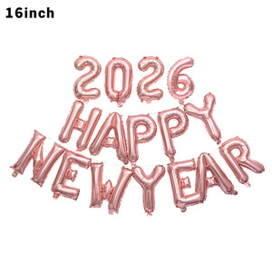Wholesale Foil Ballons <strong>2026</strong> Happy New Year Theme Party Decoration <strong>Balloons</strong> Set Festival Party Decorations - Product Image 4