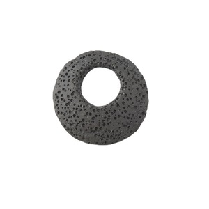 Accessori Fai da Te per <span class=keywords><strong>Gioielli</strong></span>: Ciondolo in Roccia Vulcanica Colorata, Fibbia di Sicurezza, Cerchio Eccentrico, Stile Nostalgico per Foulard - Product Image 5