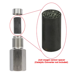 Mini convertisseur catalytique à insérer compatible avec le bouchon d'échappement M18x1.5, élimine l'erreur de voyant 'Moteur', substrat céramique revêtu de métaux précieux - Product Image 4