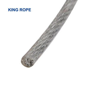 Pvc लेपित गैल्वेनाइज्ड स्टील वायर रस्सी केबल स्टील तार रस्सी 4 मिमी 6 मिमी 8 मिमी 10 मिमी 12 मिमी 14 मिमी 16 मिमी - Product Image 3
