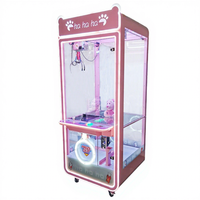 Riteng nouveau jouet cueillette poupées UFO capteur jeux Machine monnayeur camion de pompiers billet d'un dollar Arcade grue griffe Machine