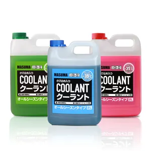 Japão MASUMA Longa vida Anticongelante Eythelene Glicol Refrigerante Motor radiador Refrigerante para o carro Vermelho/Azul/Verde