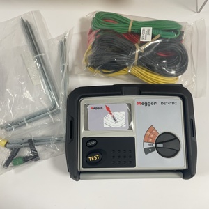เครื่องทดสอบความต้านทานดิน/กราวด์แบบสี่ขั้ว MEGGER DET4TD2 สำหรับการวัดและวิเคราะห์ - Product Image 1