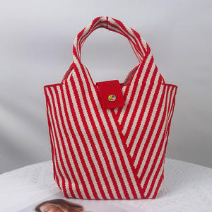 Nouveau sac tricoté pour femmes, sacs à main décoratifs à la mode, sacs à main tricotés, sac à main <span class=keywords><strong>chic</strong></span>, pratique et moderne - Product Image 4