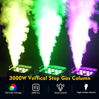 Máquina de Humo LED de 3000W con Pulverización y Parada Rápida, Columna de Aire, Efecto de Discoteca para DJ, Equipo LED