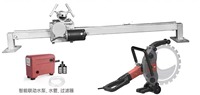 Machine de découpe de rails muraux pour fenêtres électriques Xcl avec une puissance de découpe élevée de 8900W, profondeur de 35cm, 220V, composants PLC