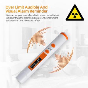Dosímetro de radiación Gamma DE RAYOS X personal portátil, detectores de radiación nuclear radiactiva, 2 unidades - Product Image 2