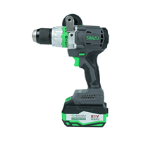 Taladro Percutor Inalámbrico SANZU 21V 120N.m con Motor sin Escobillas de 13mm, Batería de Alta Calidad de 4.0Ah OEM