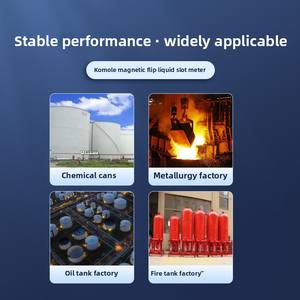 <span class=keywords><strong>Wika</strong></span> KSR-BNA 산업 등급 스테인레스 스틸 및 플라스틱 마그네틱 플랩 레벨 게이지 - Product Image 5