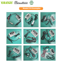 Chargeur de batterie au lithium EU Plug 48V 16S 51.2V LiFePO4 58.4V 18A avec prise Yeeda Y60 pour voiturette de golf