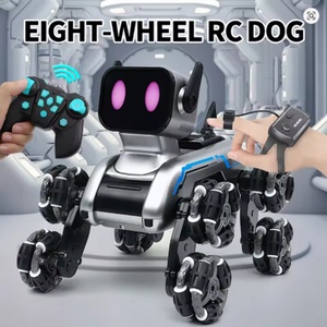 Chien robot intelligent télécommandé avec lumières et sons, portée de 20 m, jouet éducatif en plastique, cadeau d'anniversaire unisexe - Product Image 2