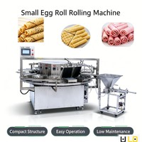 Nouvelle machine à gaufres coniques automatique, facile à utiliser, sans résidus alimentaires, nettoyage facile, dessert artisanal haut de gamme
