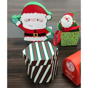 Custom Printed Irregular Shape Holiday Paper Board <b>Gift</b> Packaging <b>Boxes</b> - Product Image 2