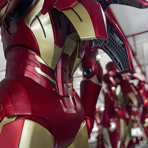 Chất Lượng Cao Sắt Người Đàn Ông Điêu Khắc Marvel Sắt Người Đàn Ông Đánh Dấu 7 Sống Động Như Thật Bức Tượng Nhựa Cho Trang Trí Nội Thất - Product Image 3
