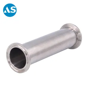 6 "สแตนเลสสตีล Tri Clamp Ferrule End ท่อสุขาภิบาลท่อฟิตติ้งหลอด