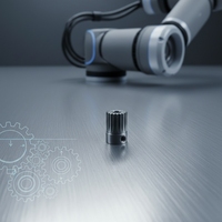 Micro-engrenages pour mains de robots, engrenages à doigts en acier inoxydable